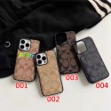 Coach leather iPhone 16 15 Pro Max 16/16 pro max plus case hülle coque coach card iPhone 16 15 14 plus 12 13 Case original luxury fake case iphone 16/16 pro max/16 pro max shellFashion Brand iphone 15 16 pro max  Full Cover housse