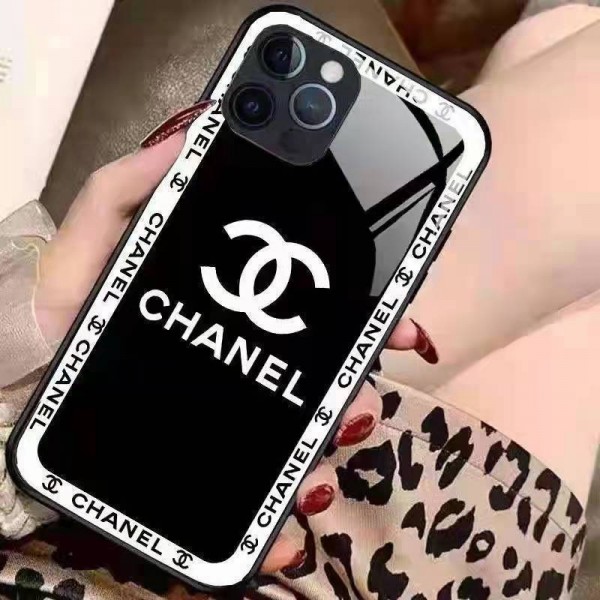 Chanel Fashion Brand glass pair iPhone 16/16 pro max 15 plus samsung s24 s23 ultra plus case coque chanel black white iPhone 16 pro 16 plus 16 Pro Max  Case Custodia Hulle FundaShockproof Protective samsung s24 plus s24 ultra Case