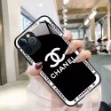 Chanel Fashion Brand glass pair iPhone 16/16 pro max 15 plus samsung s24 s23 ultra plus case coque chanel black white iPhone 16 pro 16 plus 16 Pro Max  Case Custodia Hulle FundaShockproof Protective samsung s24 plus s24 ultra Case