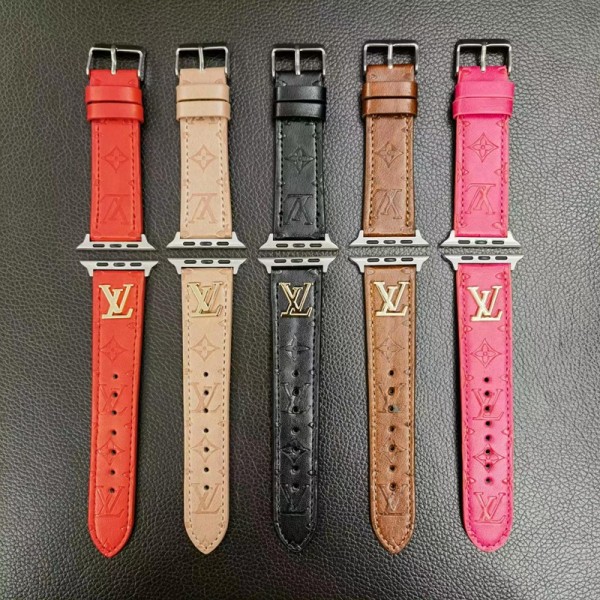 Louis Vuitton apple Watch 10 9 8 Band 38mm / 40mm / 41mm / 42mm / 44mm / 45mm/49mmCustom Leather apple Watch 10 9 8 BandApple Watch Series 1/2/3/4/5/6/7/8/9/10/Ultra2 Sport Loop Strap Band Inspired Apple Watch Band Series 1/2/3/4/5/6/7/8/9/10/Ultra2