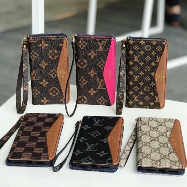 Louis Vuitton wallet strap stand card holder Fashion Brand iPhone 16/16 pro max 15 plus 14 pro case coque gucci women men iPhone 16 pro 16 plus 16 Pro Max  Case Custodia Hulle FundaFashion Brand iphone 15 16 pro max  Full Cover housse