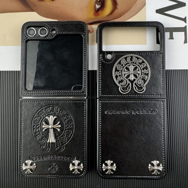 Chrome Hearts Galaxy Z Flip 6 fold 6 5G Case coque hullePhone case Shell for samsung z flip 6 5 4 fold6 5 4 3 Fashion Brand galaxy z flip6 5 case Chrome Hearts Luxury designer samsung phone case hülle coque galaxy z flip 6 fold 6 5 4 3 2