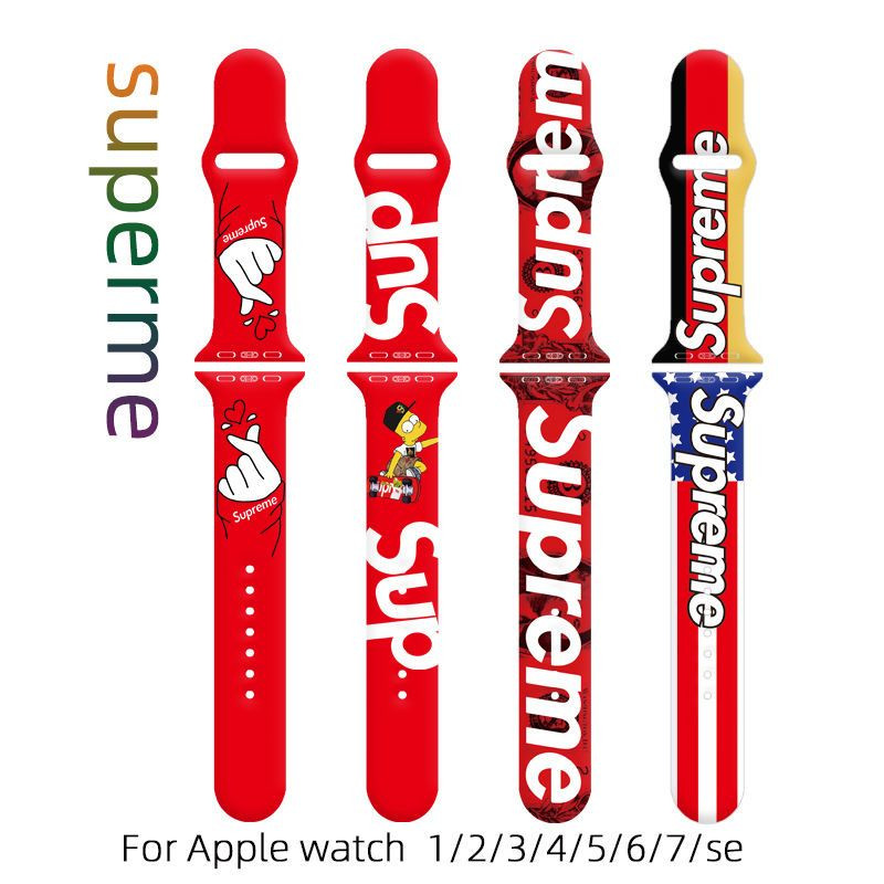 BandStrap Supreme Replacement Sport Wristbands for iWatch 10/9/8/ultra2/se2Luxury